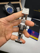 Vacheron Constantin Overseas Dual Time Aço 41mm, Mostrador Preto