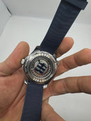 Omega Seamaster Co-Axial 40mm Mostrador Branco - American Cup 2024