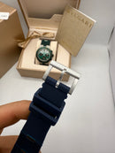Bvlgari Aluminium Crono 41mm - Aço - Mostrador Azul