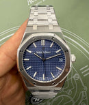 Audemars Piguet Royal Oak Selfwinding 41mm - Aço - Mostrador Azul - CLONE
