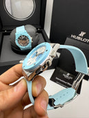 Hublot Classic Fusion Aço Magic Blue Chrono 45mm Aço/OxBlue i