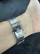 Audemars Piguet Royal Oak 41mm Esqueleto, Pulseira Aço