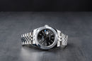 Rolex Datejust 41/36mm Aço Mostrador Cinza, Luneta Canelada