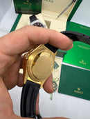 Rolex Sky-Dweller - 42 mm, Aço/Ouro 904L - Mostrador Preto - OysterFlex - CLONE