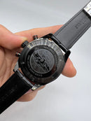 Tag Heuer Carrera Aço OxBlack 43mm, Mostrador Preto