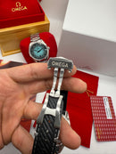 Omega Aquaterra 41,5mm Aço, Pulseira Borracha