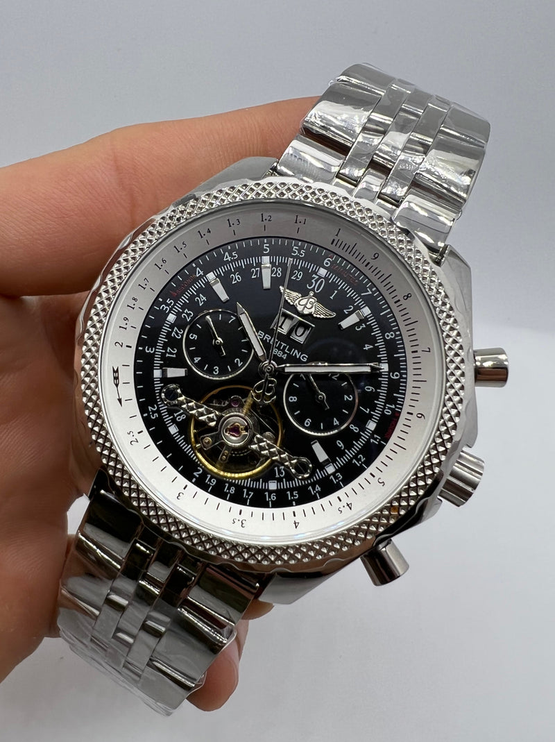Breitling for Bentley Motors Turbilhão Aço 45mm