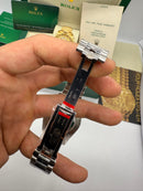 Rolex Day-Date Presidente 40mm Aço 904L- Mostrador Preto - CLONE