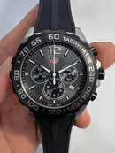 Tag Heuer F1 Cronometro 42mm Aço Mostrador Preto