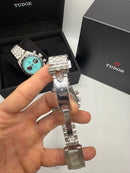 Tudor Black Bay Chrono Caixa de 41 mm em aço Bracelete em Aço - CLONE
