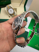 Rolex Day-Date Presidente 40mm Aço Mostrador Preto