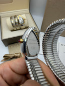 Bvlgari Serpenti Tubogas 02 Voltas 35mm Aço/Dourado Mostrador Preto