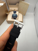 Bvlgari Aluminium Crono 41mm - Aço - Mostrador Branco