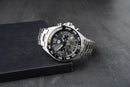 Tag Heuer F1 SENNA, 43mm Aço, Mostrador Cinza Bezel, Fixo