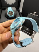 Hublot Classic Fusion Magic Blue Chrono 45mm Aço/OxBlue
