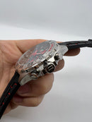 TAG Heuer F1 SENNA Calibre 16, 43mm Aço, Mostrador Preto