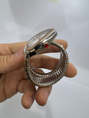 Bvlgari Serpenti Tubogas 01 Volta 35mm Aço/Rosé Mostrador Branco