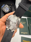 Audemars Piguet Royal Oak Offshore 44mm Mostrador Preto Bezel Aço