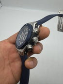 Hublot Big Bang 44mm Aço Mostrador Azul Esqueleto
