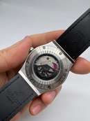 Hublot Classic Fusion 45mm Aço Mostrador Preto Bisel Aço