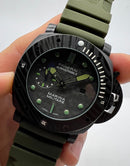 Panerai Luminor Submersible 47mm Aço/OxBlack MILITARE
