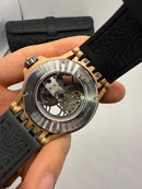 Roger Dubuis Spider Excalibur Monobalancim 45mm Aço/Rose