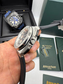 Audemars Piguet Royal Oak Offshore 44mm Mostrador Preto Bezel Aço