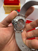 Omega Seamaster Co-Axial 40mm Mostrador Cinza