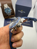 Breitling Superocean Crono Aço 44mm Pulseira Borracha