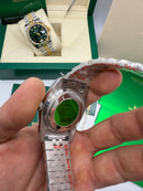 Rolex Date-Just 31mm/36mm Aço, Mostrador Branco, Luneta Canelada