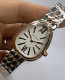 Bvlgari SERPENTI SEDUTTORI 33mm Aço/Rosè - Mostrador Branco