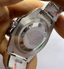 Rolex GMT-Master ll 40mm, Batman, Aço, Pulseira Oyster - CLONE