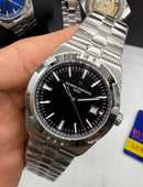 Vacheron Constantin Overseas Aço 40mm, Mostrador Preto