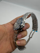 Omega Seamaster Co-Axial 40mm Mostrador Cinza