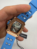 RICHARD MILLE RM 11-03 /003, 45mm Flyback Aço/Rose