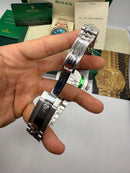 Rolex Sky-Dweller - 42 mm,Aço 904L - Mostrador Verde - Jubilee - CLONE