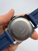 Panerai Luminor Marina 44mm Aço Mostrador Azul Pulseira Borracha
