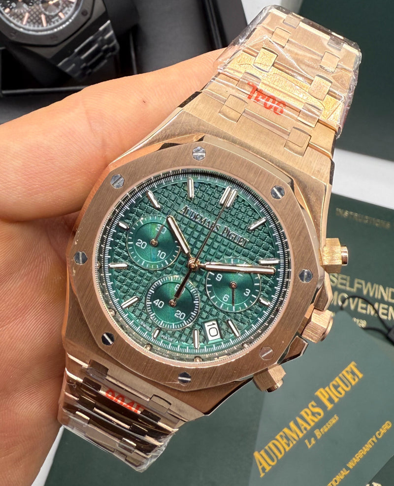 Audemars Piguet RoyalOak 41mm Aço/Rose