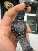 Audemars Piguet RoyalOak Chrono 41mm Aço/OxBlack