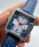 TAG Heuer Mônaco Cronógrafo, 39mm, Mostrador Azul