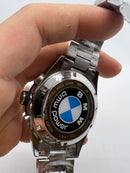 TAG Heuer Carrera BMW Aço 43mm Mostrador Branco