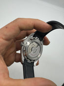 Omega Aquaterra 41,5mm Aço, Pulseira Borracha