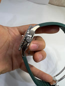 Breitling SuperOcean Aço 42mm Pulseira Borracha
