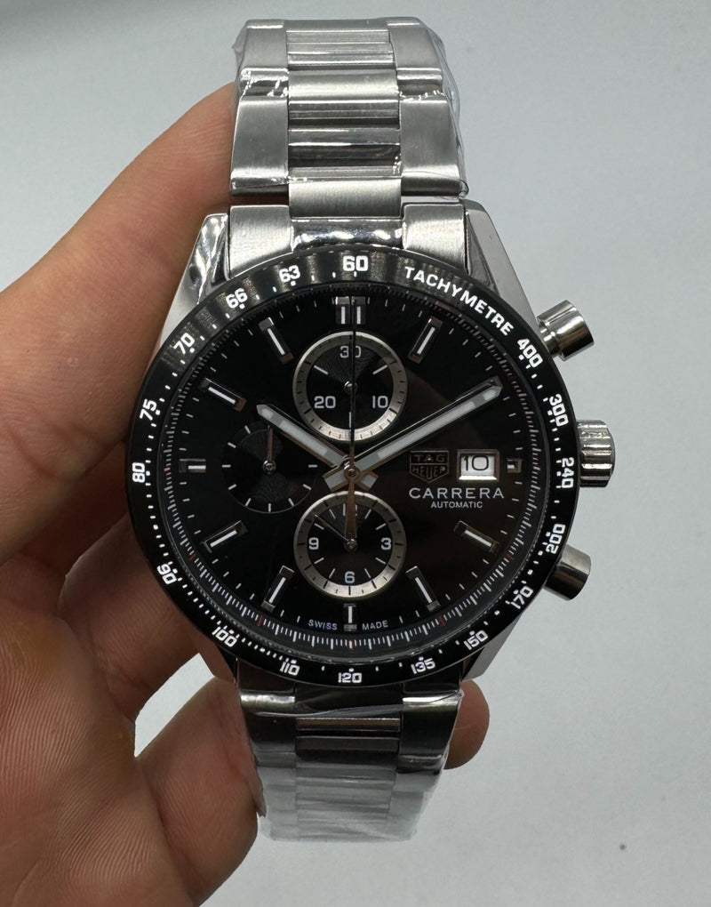 TAG Heuer Carrera Calibre 16, Chronograph Eletrônico, 44 mm, Aço
