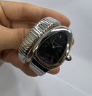 Bvlgari Serpenti Tubogas 01 Volta 35mm Aço Mostrador Preto
