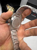 Tudor Black Bay Chrono Aço 41mm, Mostrador Branco - Oyster