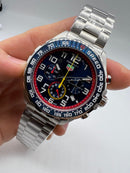 TAG Heuer Carrera RedBull Racing Aço 43mm, Mostrador Azul