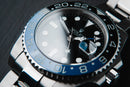 Rolex GMT Master II Batman 40mm Mostrador Preto Luneta Preto/Azul