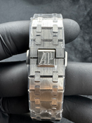 Audemars Piguet Royal Oak 41mm Pulseira Aço - Mostrador Preto