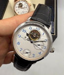 Vacheron Constantin Traditionnelle Turbilhão Excellence Aço, Mostrador Branco